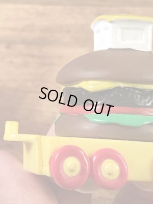 ソニックドライブインのハンバーガーの90年代ビンテージミールトイ