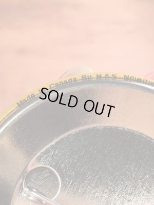 カナダのマクドナルドの80年代〜ビンテージ缶バッジ