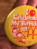 カナダのマクドナルドの80年代〜ビンテージ缶バッジ