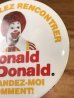 カナダのマクドナルド“ロナルド”の80年代〜ビンテージ缶バッジ