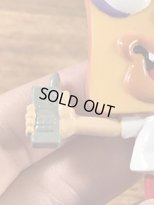 Aunt Jemimaのブレックファーストヘッドの90年代ビンテージPVCフィギュア