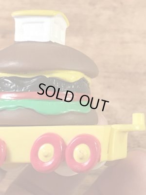 ソニックドライブインのハンバーガーの90年代ビンテージミールトイ