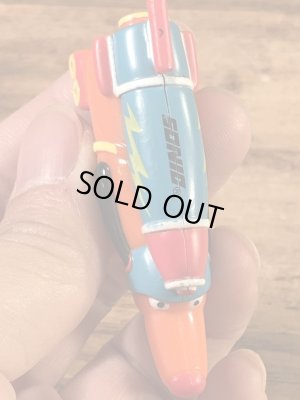 ソニックドライブインのホットロッドホットドッグスの90年代ビンテージミールトイ