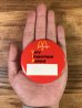 カナダのマクドナルドの80年代〜ビンテージ缶バッジ