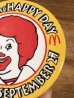 カナダのマクドナルド“ロナルド”の80年代〜ビンテージ缶バッジ