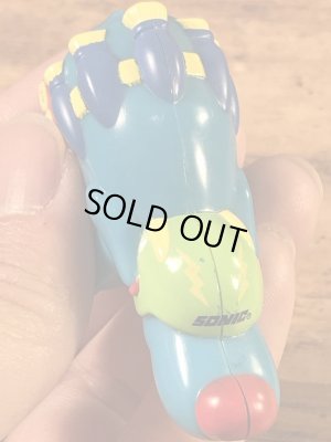 ソニックドライブインのホットロッドホットドッグスの90年代ビンテージミールトイ