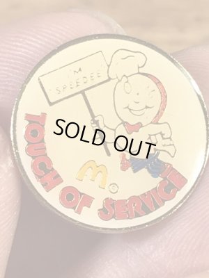 マクドナルドのスピーディーの90’s〜ヴィンテージエナメルピンズ