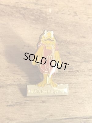 マクドナルドのバーディーの80年代ビンテージピンバッジ