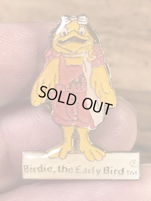 マクドナルドのバーディーの80年代ビンテージピンバッジ