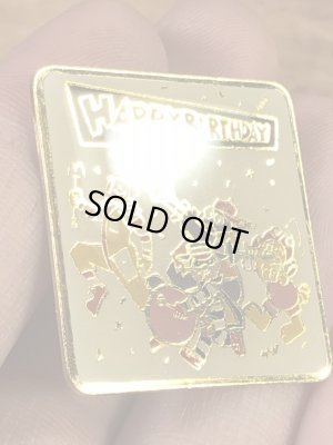 マクドナルドキャラクターとハッピーバースデーの90’s〜ヴィンテージピンズ