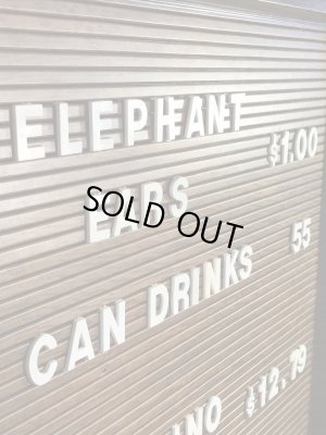 ドクターペッパーのプラスチック製の70年代ビンテージサインボード