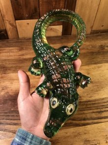 他の写真3: Crocodilia Alligator Souvenir Lucite Figurine　ルーサイト　ビンテージ　置物　ワニ　60〜70年代