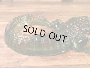 ルーサイトのワニの60〜70年代ビンテージ置物