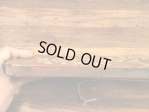 アイスクリーム屋のアンティークの木製看板