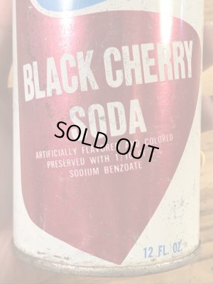 アメリカのブラックチェリーソーダの70’sヴィンテージドリンク缶