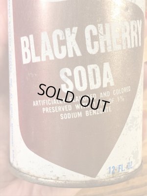 アメリカのブラックチェリーソーダの70’sヴィンテージドリンク缶