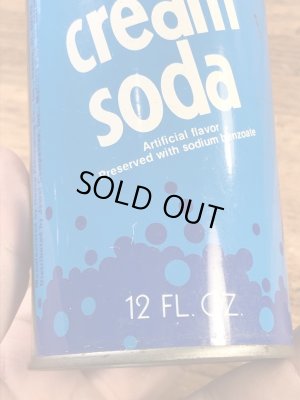 アメリカのクリームソーダの60〜70年代ビンテージスチール缶