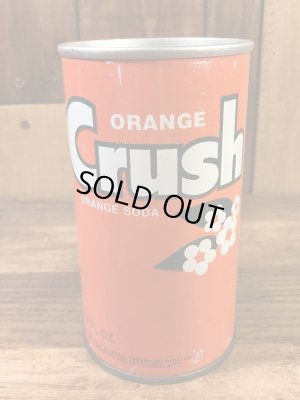 アメリカのクラッシュオレンジソーダの70’sヴィンテージドリンク缶