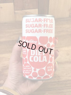 アメリカのホリデイダイエットコーラの60〜70年代ビンテージソーダ缶