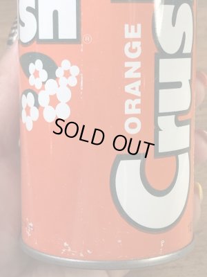 アメリカのクラッシュオレンジソーダの70’sヴィンテージドリンク缶