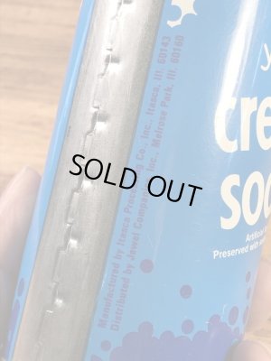 アメリカのクリームソーダの60〜70年代ビンテージスチール缶