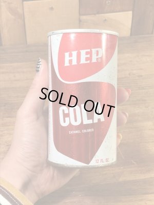 アメリカのヘップコーラの70’sヴィンテージソーダ缶