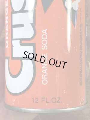 アメリカのクラッシュオレンジソーダの70’sヴィンテージドリンク缶