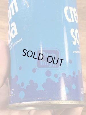 アメリカのクリームソーダの60〜70年代ビンテージスチール缶