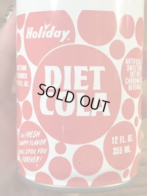 アメリカのホリデイダイエットコーラの60〜70年代ビンテージソーダ缶