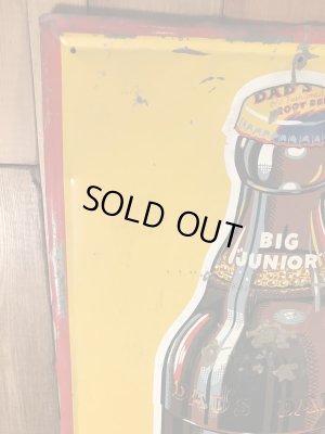 Dad'sのルートビアの40’sヴィンテージブリキ看板