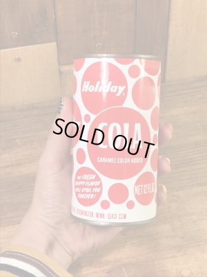 アメリカのホリデイコーラの60〜70’sヴィンテージソーダ缶