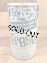 Sugar Free Fresca Soda Drink Can　フレスカ　ビンテージ　スチール缶　ソーダ　60〜70年代