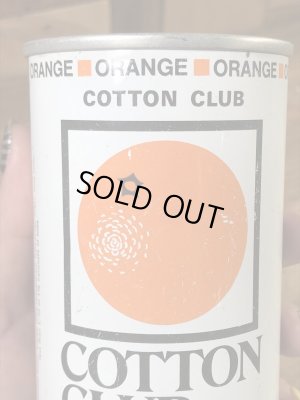 アメリカのオレンジジュース(清涼飲料)の70〜80年代ビンテージスチール缶