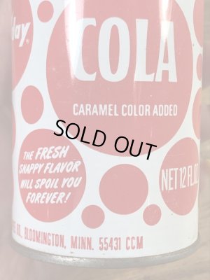 アメリカのホリデイコーラの60〜70’sヴィンテージソーダ缶