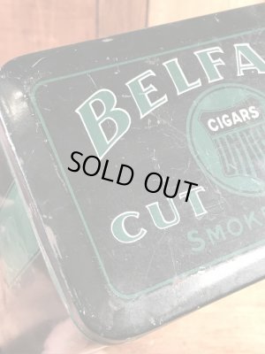 Belfastのタバコが入っていた20年代〜ビンテージブリキ缶
