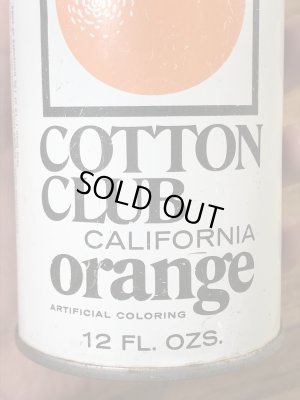 アメリカのコットンハウスオレンジジュース(清涼飲料)の70〜80’sヴィンテージ空き缶