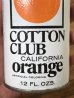 アメリカのコットンハウスオレンジジュース(清涼飲料)の70〜80’sヴィンテージ空き缶