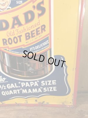 ダッツのルートビアの40年代ビンテージ看板