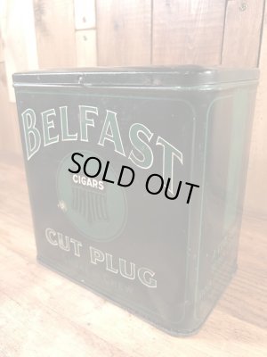 Belfast Cigarsのタバコが入っていた20’s〜ヴィンテージTin缶