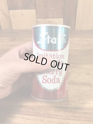 Staffのブラックチェリーソーダの60〜70’sヴィンテージ空き缶