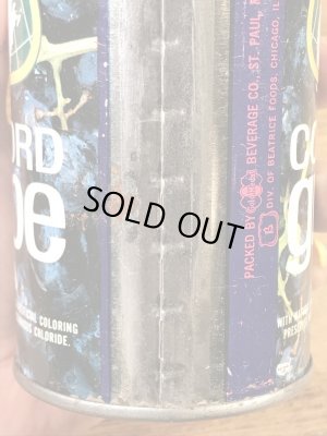 カナダドライのコンコードグレープソーダの60〜70’sヴィンテージ空き缶