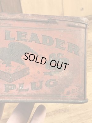 Union Leaderのタバコの20〜30年代ビンテージブリキ缶
