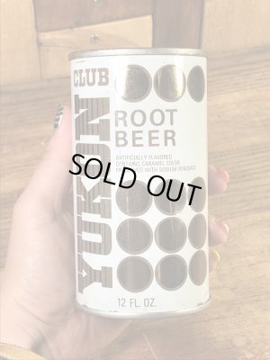 Yukon Clubのルートビアの60〜70’sヴィンテージ空き缶