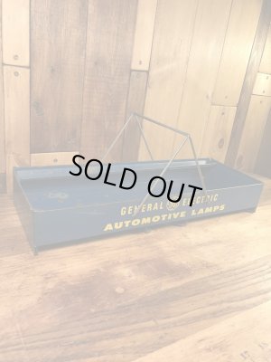 ゼネラルエレクトリックの電球用の60年代ビンテージ什器