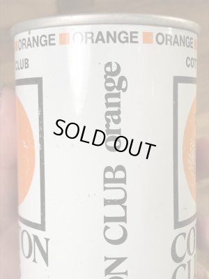 アメリカのオレンジジュース(清涼飲料)の70〜80年代ビンテージスチール缶