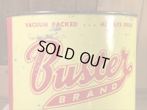 バスターブランドのピーナッツが入っていた50年代〜ビンテージブリキ缶