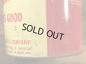 Peanut Products社製のピーナッツが入っていた50’s〜ヴィンテージTin缶