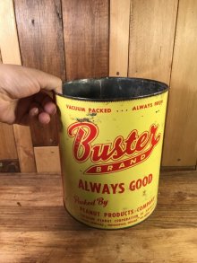 他の写真3: Peanut Products Buster Brand Tin Can　バスターブランド　ビンテージ　ブリキ缶　ピーナッツ　50年代〜