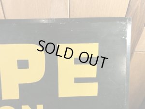 企業物のストアディスプレイの50’s〜ヴィンテージメタル看板