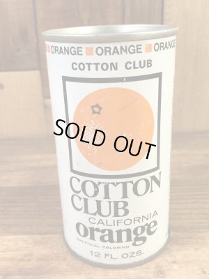 アメリカのオレンジジュース(清涼飲料)の70〜80年代ビンテージスチール缶